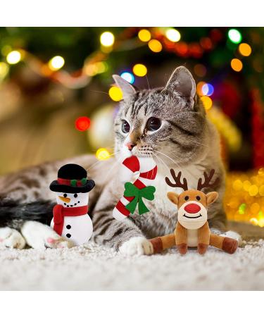 Festive Christmas Catnip Toys for Cats - Bite Resistant & Catnip Filled Teething Toy - Buy Online on SooperMarket.com