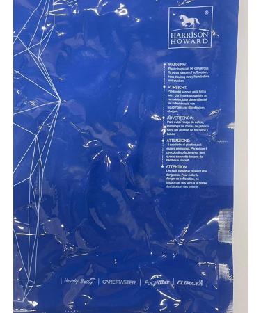 Harrison Howard Caremaster Pro Luminous Horse Fly Mask - Large Eye Space Long Nose & Ears UV Protection for Horses - Voodoo Blue | Shop Internationally - Buy Online on SooperMarket.com