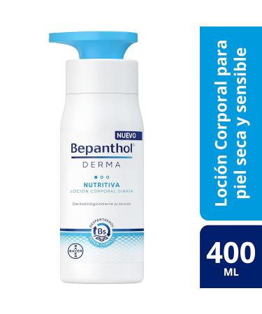 Bepanthol Derma Nourishing Body Lotion 400ml | Immediate & Permanent Moisture for Dry & Sensitive Skin | Daily Use - Shop Internationally! - Buy Online on SooperMarket.com