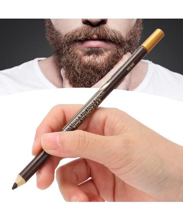 Professional Dark Brown Bare Pencil Filler for Shaping & Styling Beards | Fills Sparse Areas & Ensures Well-Groomed Look | Portable Design - Buy Online on SooperMarket.com