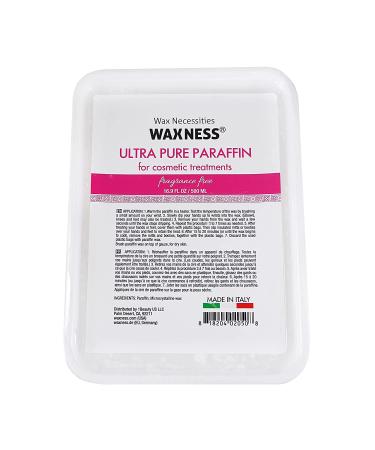 Wax Necessities Italian Ultra Pure Paraffin 1 Pound - Spa Treatment for Smooth Skin - Buy Online on SooperMarket.com