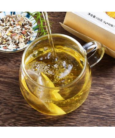 cn herb 150g Chrysanthemum Cassia Seed Tea Combination Scented Tea Organic Tea Health Mixed Tea Combination Tea - Buy Online on SooperMarket.com
