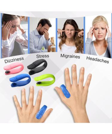 SamFansar 4Pcs Hypoglycemic Acupoint Clip-Hypoglycemia Acupoint Clip Portable Sugar Control Pain Relief Acupressure Point Clip Helps for Effectively Control Blood Sugar 4pcs - Buy Online on SooperMarket.com