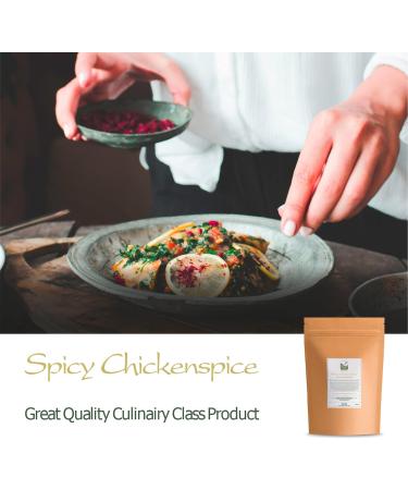 Organic Hot Chicken Seasoning 200g - Spicy Grilling Spice for Chicken - Buy Online on SooperMarket.com