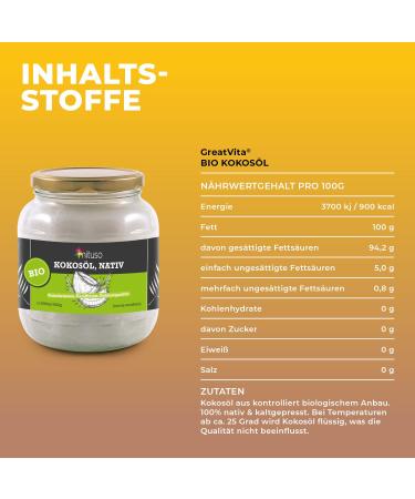Buy Mituso Organic Virgin Coconut Oil 1000ml in Glass - Premium Quality International Shipping - Buy Online on SooperMarket.com