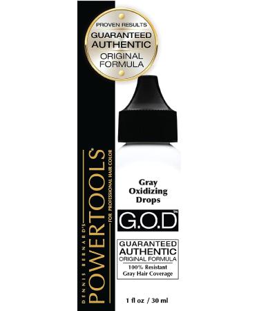 Authentic GOD Original Gray Oxidizing Drops | Mix for Guaranteed Grey Coverage 1 Fl Oz - Buy Online on SooperMarket.com