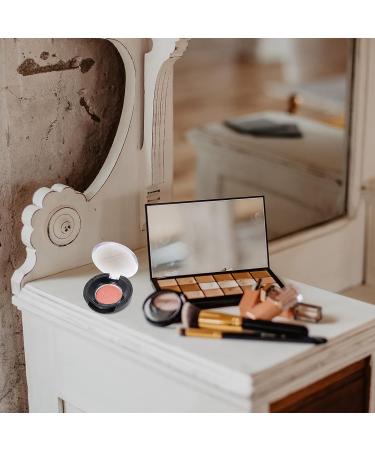 KALLORY 8pcs Makeup Blush & Eyeshadow Containers Set for Women - Empty Storage Box Pallet in Black - Buy Online on SooperMarket.com