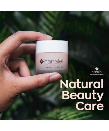 Hanalei Sugar Lip Scrub and Lip Treatment Bundle - Raw Cane Sugar, Hawaiian Kukui Nut Oil (Cruelty-Free, Paraben-Free) - Buy Online on SooperMarket.com