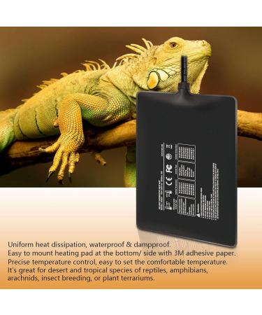 FIPASEN Reptile Heating Mat 6x8 Inch with Digital Thermostat - Ideal for Various Pets and Plants - Upgraded Heating Pad with Thermostat Included - Buy Online on SooperMarket.com