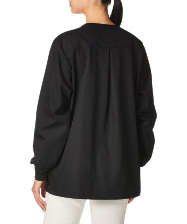 WonderWink Origins Delta Scrub Jacket - X-Large, Black - Buy Online on SooperMarket.com