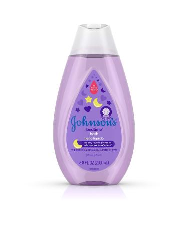 Johnson's Tear-Free Bedtime Baby Bath with Soothing NaturalCalm Aromas, 6.8 fl. oz