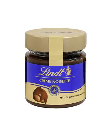 Lindt Chocolate - Brot spread cr me noisette |220 G |Hazelnut cream spread in a glass with aromatic cocoa and 25% roasted hazelnuts |Chocolate spread |Chocolate gift hazelnut cream 25 %