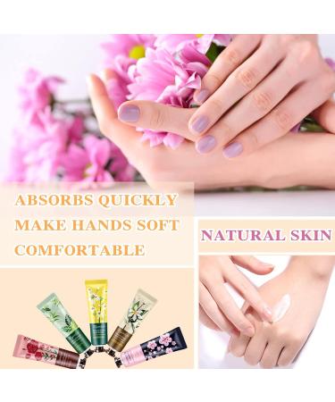 Buy 5 Pack Natural Plant Fragrance Hand Cream | Moisturizing Travel Size Lotion Set for Men & Women - Best Hand Care Gift - Buy Online on SooperMarket.com