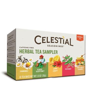 Celestial Seasonings Herbal Tea Bundle - 2 Boxes Herbal Tea and Fruit Tea Sampler Pack of 36 Tea Bags - Buy Online on SooperMarket.com
