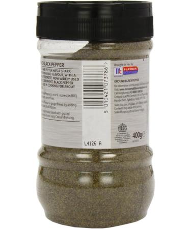 Schwartz for Chef Ground Black Pepper 400g - Premium Quality, Pack of 1 | Buy Online - Buy Online on SooperMarket.com