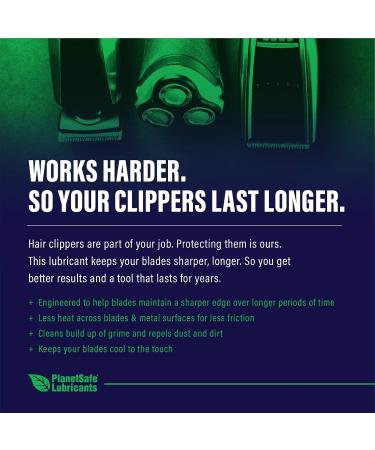 PlanetSafe AIM Hair Clippers & Electric Razors Lubricant Oil - Non-Toxic Odorless Formula for Optimal Blade Performance - Buy Online on SooperMarket.com