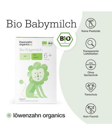 Dandelion Organics Bio Follow-Up Milk 6+ Months | Healthy Baby Milk Powder & Baby Food - Buy Online on SooperMarket.com