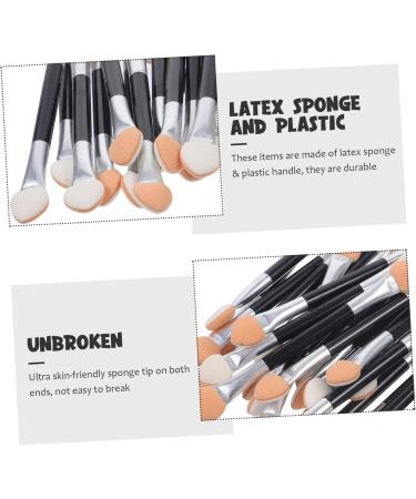 PLAFOPE 24pcs Brush Eyeshadow Eshadow Sponge Applicator Smudge Eye Brush Eyeshadow Brush Eye Shadow Colorful 7cm Colorful - Buy Online on SooperMarket.com