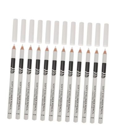 Angoily 12pcs Women Waterproof Makeup Eyebrow Eyeshadow Flash Silkworm Miss Brighten Pencils Marker
