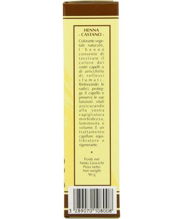 Henne Natur Chestnut Hair Colour Powder 90 g - Buy Online on SooperMarket.com