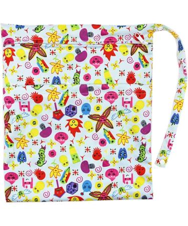 Egurs Diaper Bag Wetbag Set - Large & Medium Pink Animal | Perfect for On-the-Go Parents - Buy Online on SooperMarket.com