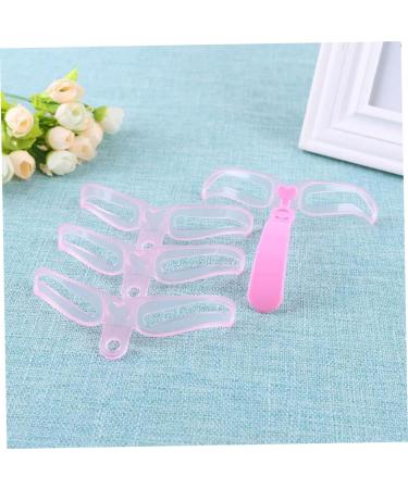 Eyebrows Grooming Stencil Kit Brow Stencils Eyebrow Makeup 4PCS/SET Shaping Templates Reusable Eyebrow Drawing Guide Card Brow Shaping Template DIY Makeup Tools - Buy Online on SooperMarket.com
