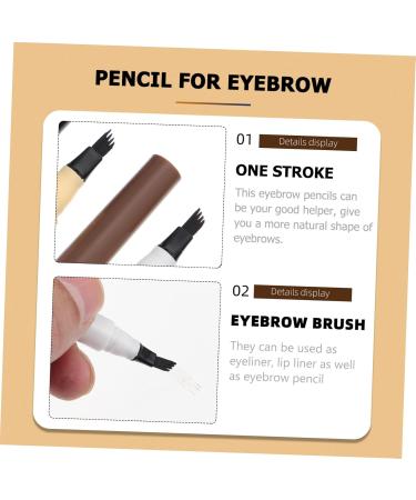 Angoily 32 Pcs Four Forked Eyebrow Pencil Cosmetic Lasting Miss - Buy Online on SooperMarket.com