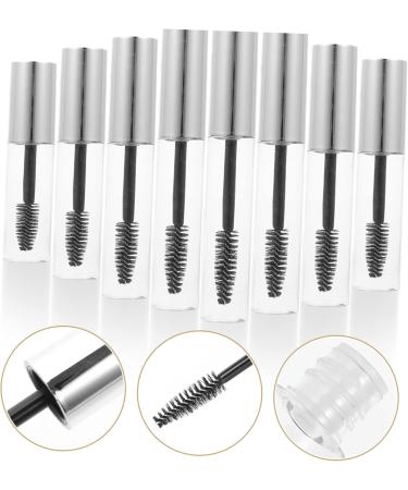 MAGICLULU 8pcs Mascara Empty Tube Refillable Mascara Tube Clear Mascara Bottles Portable Supplies Miss - Buy Online on SooperMarket.com