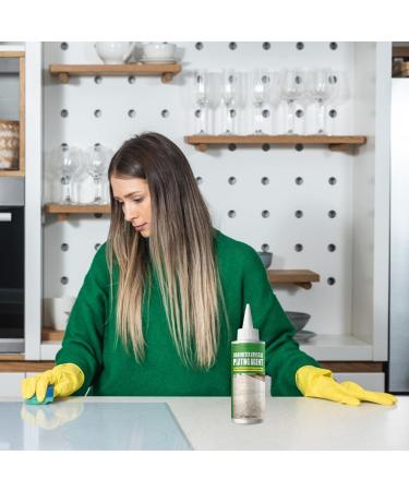 Tile Cleaner and Shine Restorer Natural Stone Impregnation Protector Safely Clean Kitchen Supplies for Tile Counter by Virtcooy - Buy Online on SooperMarket.com