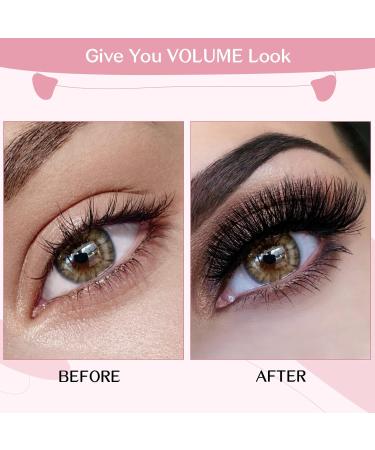 DIY Cluster Lashes 72 Pcs | D-16mm Thin Band Individual Eyelash Extensions | Easy to Apply at Home | First Glance - Buy Online on SooperMarket.com