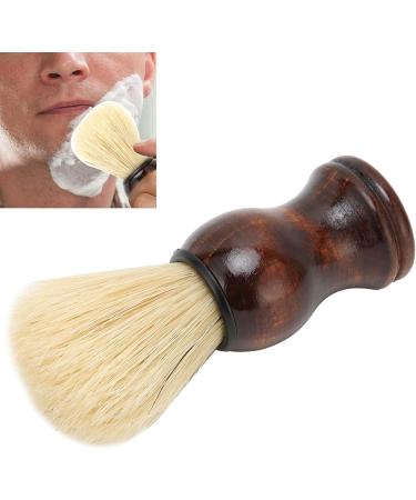 Premium Wooden Handle Shaving Brush for Men | Perfect for Home & Salon Use | Beard Razor Brush for Smooth Shaves - Buy Online on SooperMarket.com