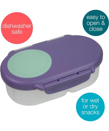 B.box Snack Box - Snack Tank in Lilac Pop | International Shipping Available - Buy Online on SooperMarket.com