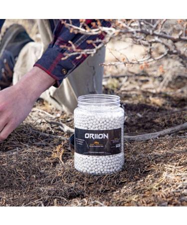 ORIION Airsoft BBS 6mm .12g & .20g Biodegradable High Precision Ammo | 5000 Rounds for AEGs, Pistols & Rifles - Buy Online on SooperMarket.com