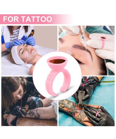MEKK 300PCS Pink Glue Rings for Eyelash Extensions - Disposable Lash Extension Supplies - Buy Online on SooperMarket.com
