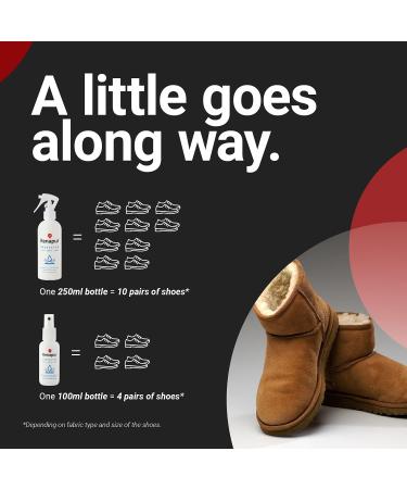 Renapur Suede Nubuck Fabric Waterproofing/Stain Protection 250ml - Eco-Friendly & Non-Toxic for Shoes, Boots, Trainers, and Clothing - Buy Online on SooperMarket.com