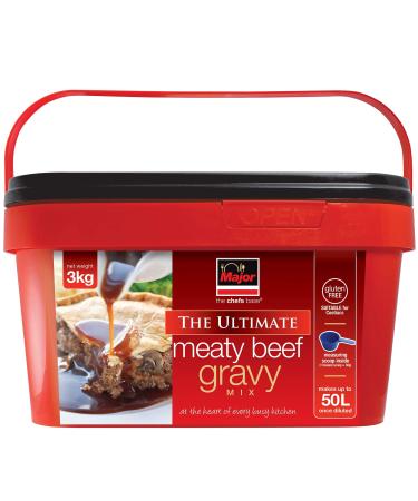 Major Gluten Free Meaty Beef Gravy Mix - 1x3kg