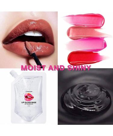 Buy Lip Gloss Base 150ML - Clear Moisturizing Versagel Gel for DIY Lip Gloss & Lipstick | Safe Ingredients - 3 Pack x 50ML - Buy Online on SooperMarket.com