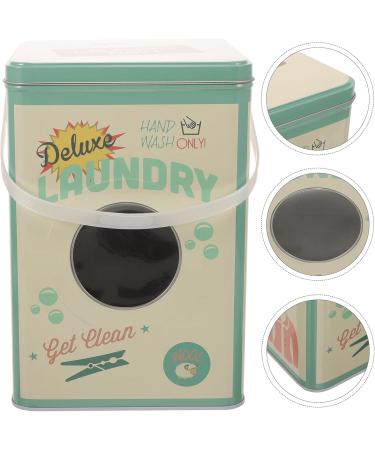 Premium Laundry Detergents Storage Bin | Airtight Lid & Handles | Organize Laundry Powders & Beads - Buy Online on SooperMarket.com