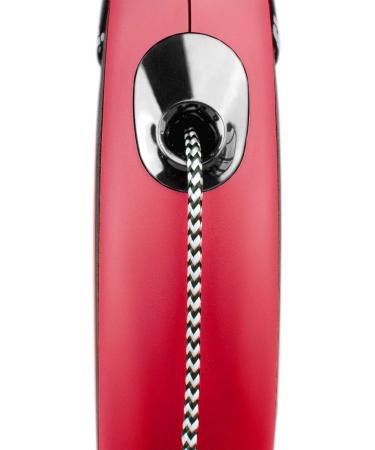 Flexi New Comfort S Dog Leash - 5m Red for Dogs up to 12kg | International Shipping Available - Buy Online on SooperMarket.com