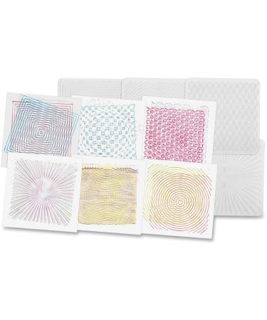 Optical Illusion Rubbing Plates