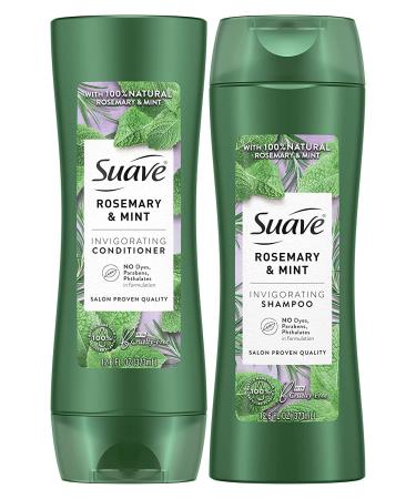 Suave Professionals Shampoo and Conditioner Set 12.6 Oz Ea. (Rosemary and Mint)