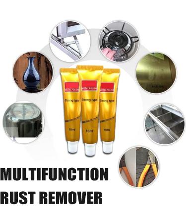 Raturv Metal Polish Cream Raturv Chrome Polish New Metal Polish Cream Metal Polishing Paste Chrome Polish and Rust Remover Metal Polish Cream for Stainless Steel (3pcs) - Buy Online on SooperMarket.com