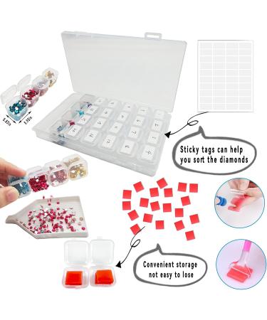 96pcs Diamond Painting Tools Kit with Storage Containers - DIY Diamond Art Supplies - Buy Online on SooperMarket.com