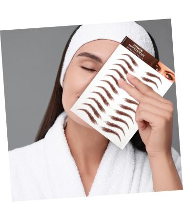 MUSISALY 5 Sheets Eyebrow Stickers Eyebrows Makeup Sticker Peel off Eyebrow Sticker Eyebrow Waterproof - Buy Online on SooperMarket.com