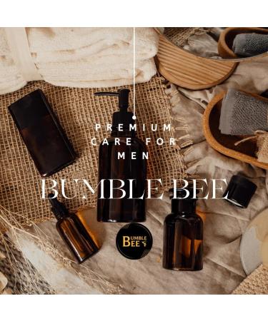 BUMBLE BEE Premium Organic Beard Oil for Men - Argan Olive & Jojoba for Luxurious Beard & Mustache Care - International Shipping Available - Buy Online on SooperMarket.com