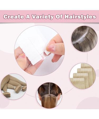 Vlasy Hair Extension Tapes Tabs - 60PCS Double Sided Wig Tape for Human Hair Extensions - Buy Online on SooperMarket.com