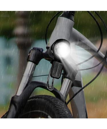 Ebike Headlight for Night Riding - Waterproof LED Bike Headlight for Road and Mountain Cycling - Universal Connector for 6V-60V Electric Bicycles - Buy Online on SooperMarket.com
