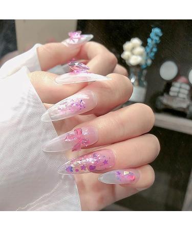 3D Assorted Color Nail Charms Set for Nail Art Manicure - Hearts, Flowers, Bowknots, Pearls, and Rhinestones - Buy Online on SooperMarket.com