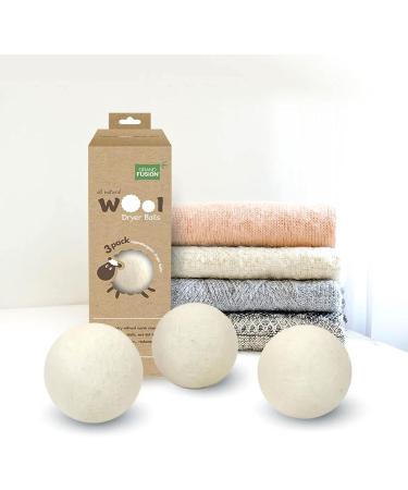 Ultimate Laundry Softener and Pet Hair Removal Balls Set - Wool Dryer Balls for Softening Clothes and Pet Hair Removal - Pack of 2 (6 balls each) - Buy Online on SooperMarket.com
