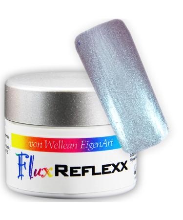 UV Gel Flux REFLEXX shimmer effect - lilac/rainbow